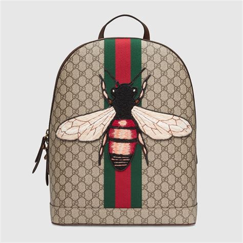 gucci bee backpack review|Gucci bag with bumble bee.